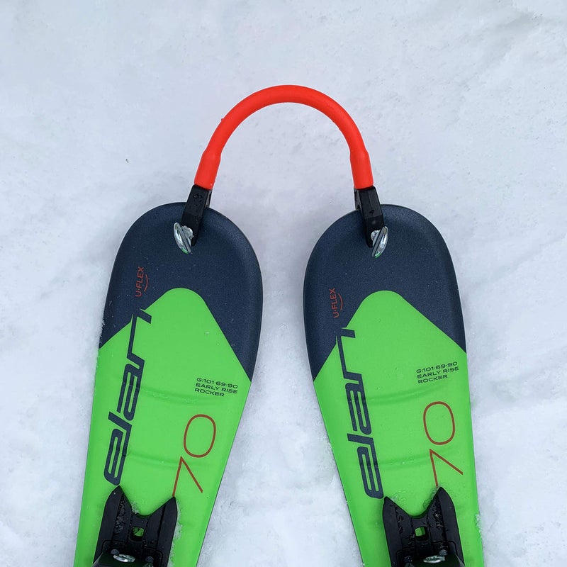 Edgie Wedgie - The Original Kids Ski Tip Connector (Red) - Image 2